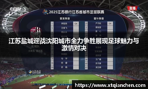 江苏盐城迎战沈阳城市全力争胜展现足球魅力与激情对决